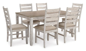 Skempton Dining Table and Chairs (Set of 7) Half Price Furniture