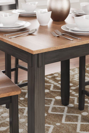 Gesthaven Counter Height Dining Table and 4 Barstools (Set of 5) - Half Price Furniture