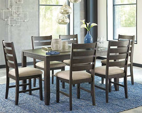 Rokane Dining Table and Chairs (Set of 7) - Half Price Furniture