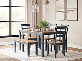 Gesthaven Counter Height Dining Table and 4 Barstools (Set of 5) - Half Price Furniture