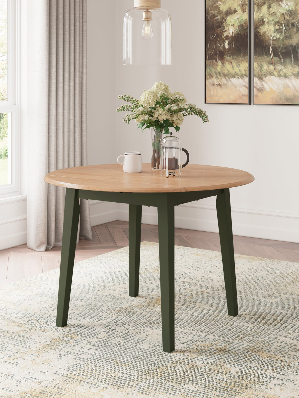 Gesthaven Dining Drop Leaf Table - Half Price Furniture