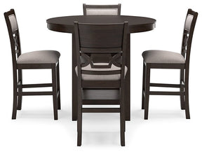 Langwest Counter Height Dining Table and 4 Barstools (Set of 5) - Half Price Furniture