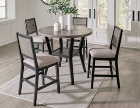Corloda Counter Height Dining Table and 4 Barstools (Set of 5) - Counter Height Table - Half Price Furniture