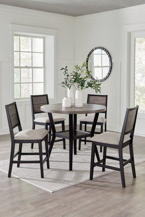 Corloda Counter Height Dining Table and 4 Barstools (Set of 5) - Half Price Furniture