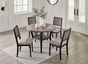 Corloda Dining Table and 4 Chairs (Set of 5) - Half Price Furniture