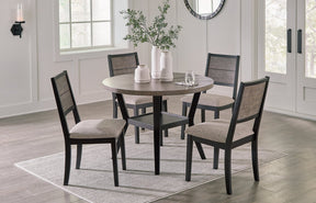 Corloda Dining Table and 4 Chairs (Set of 5)  Half Price Furniture