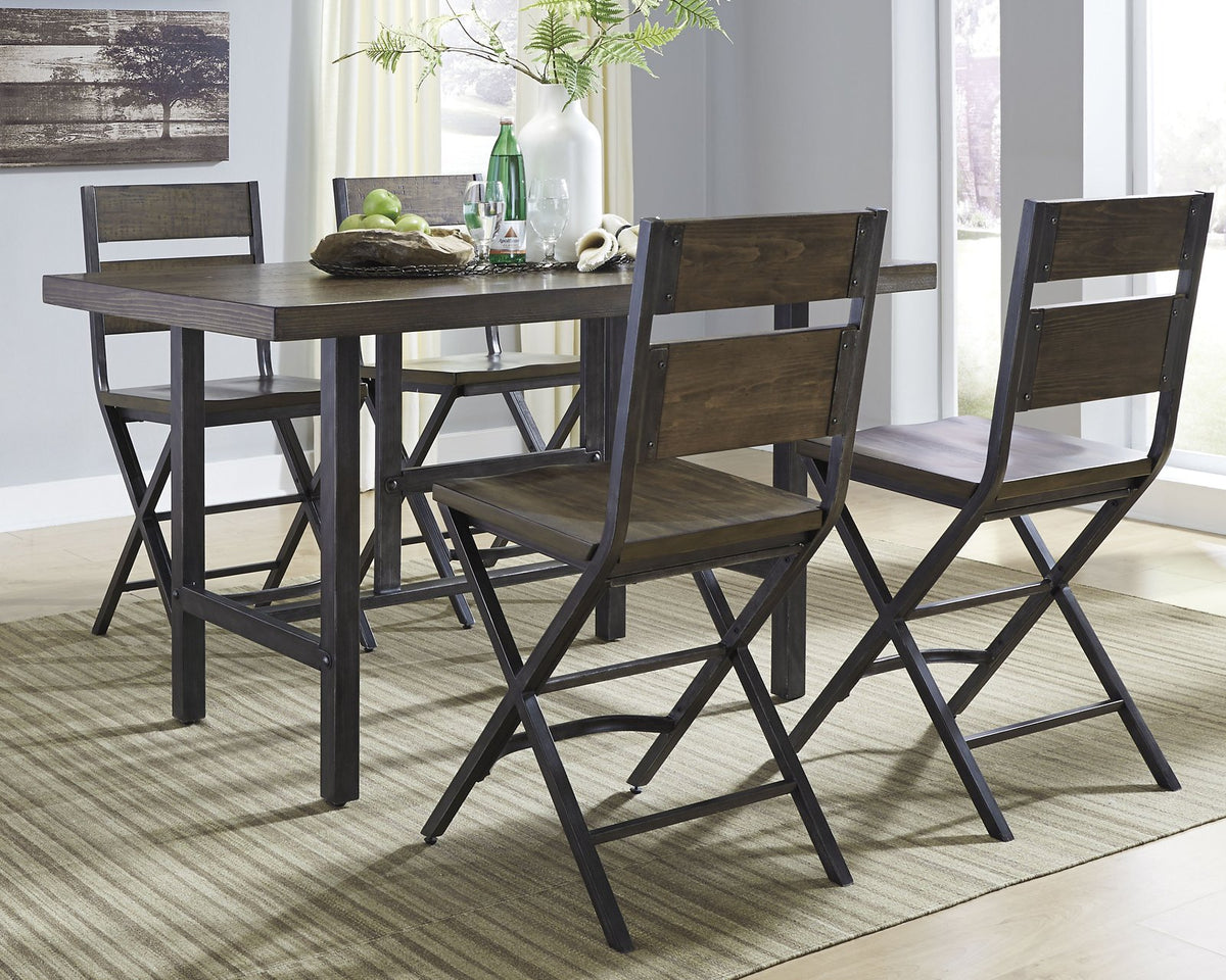 Kavara Counter Height Dining Set - Half Price Furniture