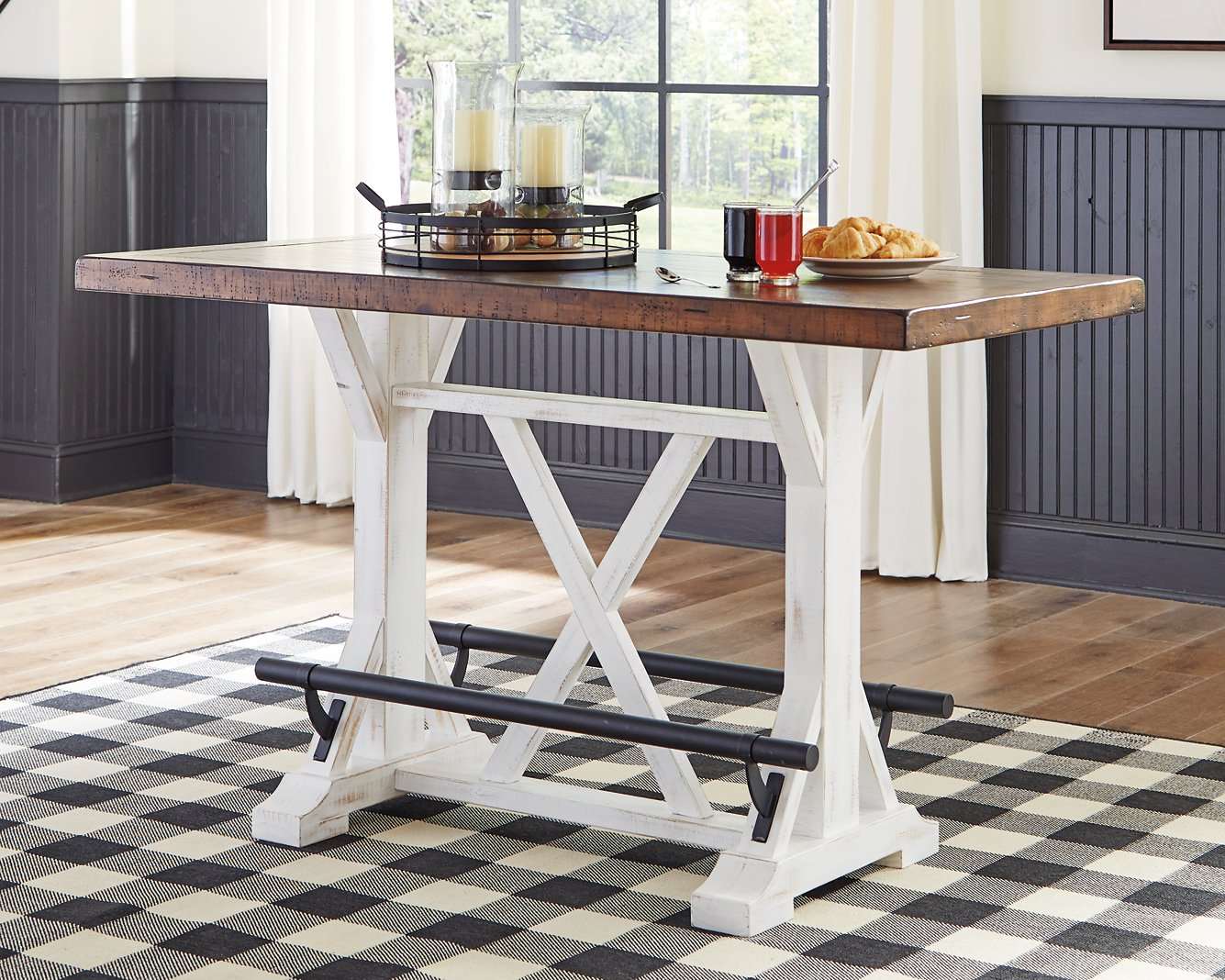 Valebeck Counter Height Dining Set - Half Price Furniture