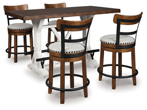 Valebeck Counter Height Dining Set - Half Price Furniture