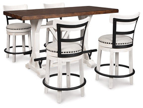 Valebeck Counter Height Dining Set - Half Price Furniture