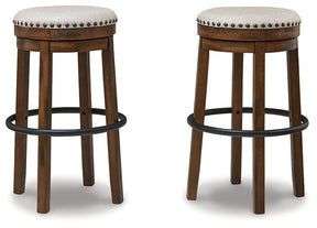 Valebeck Bar Height Stool - Half Price Furniture