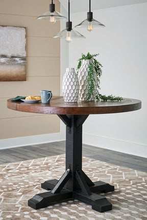 Valebeck Counter Height Dining Table Half Price Furniture