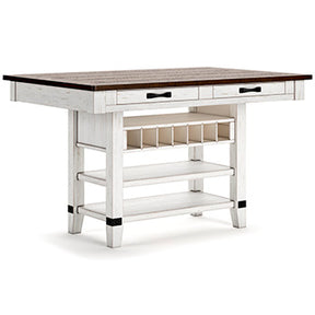 Valebeck Counter Height Dining Table Half Price Furniture
