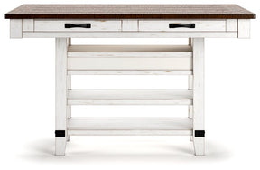 Valebeck Counter Height Dining Table Half Price Furniture