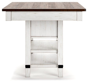 Valebeck Counter Height Dining Table Half Price Furniture