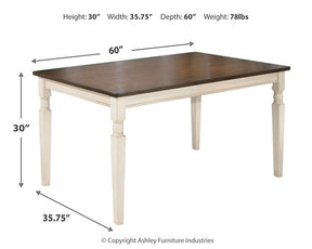Whitesburg Dining Table - Half Price Furniture
