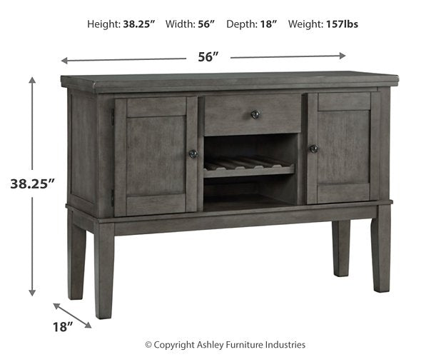 Hallanden D589-42-124(4)-60 - Half Price Furniture