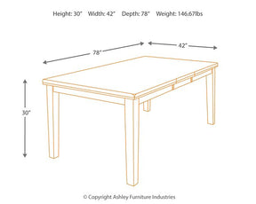 Ralene Dining Extension Table - Half Price Furniture