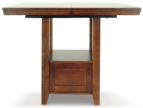 Ralene Counter Height Dining Extension Table Half Price Furniture