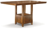Ralene Counter Height Dining Extension Table Half Price Furniture