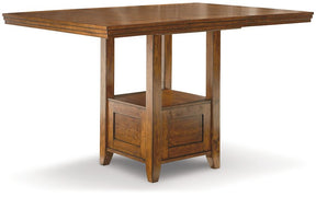 Ralene Counter Height Dining Extension Table Half Price Furniture