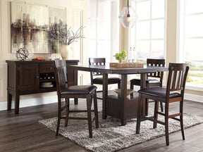 Haddigan Counter Height Dining Extension Table - Half Price Furniture