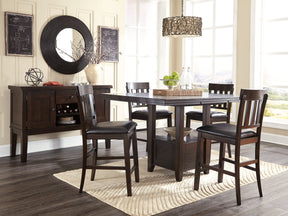 Haddigan Counter Height Dining Set - Half Price Furniture
