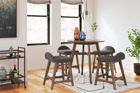 Lyncott Counter Height Bar Stool - Half Price Furniture