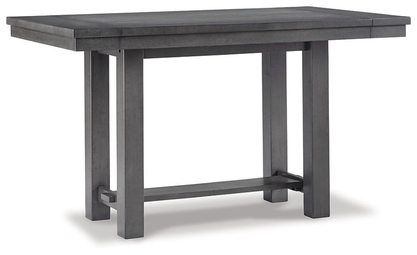 Myshanna Counter Height Dining Extension Table - Half Price Furniture