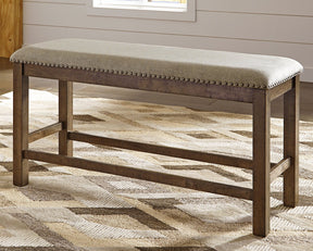 Moriville Counter Height Dining Bench - Half Price Furniture