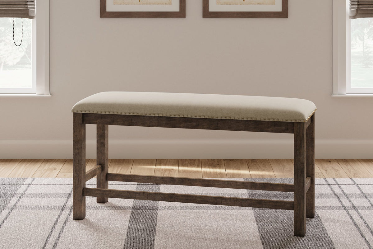 Moriville Counter Height Dining Bench - Half Price Furniture