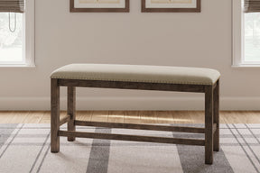 Moriville Counter Height Dining Bench - Half Price Furniture