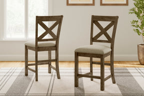 Moriville Bar Stool Set - Half Price Furniture