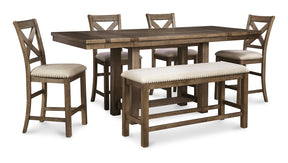 Moriville Counter Height Dining Extension Table - Half Price Furniture