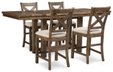 Moriville Counter Height Dining Set Half Price Furniture