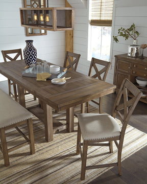 Moriville Counter Height Dining Set Half Price Furniture