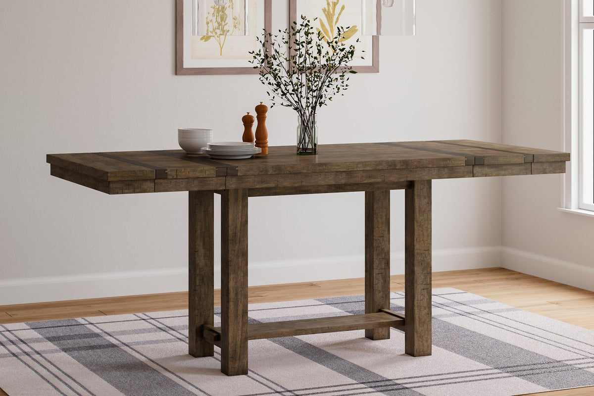 Moriville Counter Height Dining Extension Table - Half Price Furniture