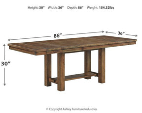 Moriville Dining Extension Table - Half Price Furniture