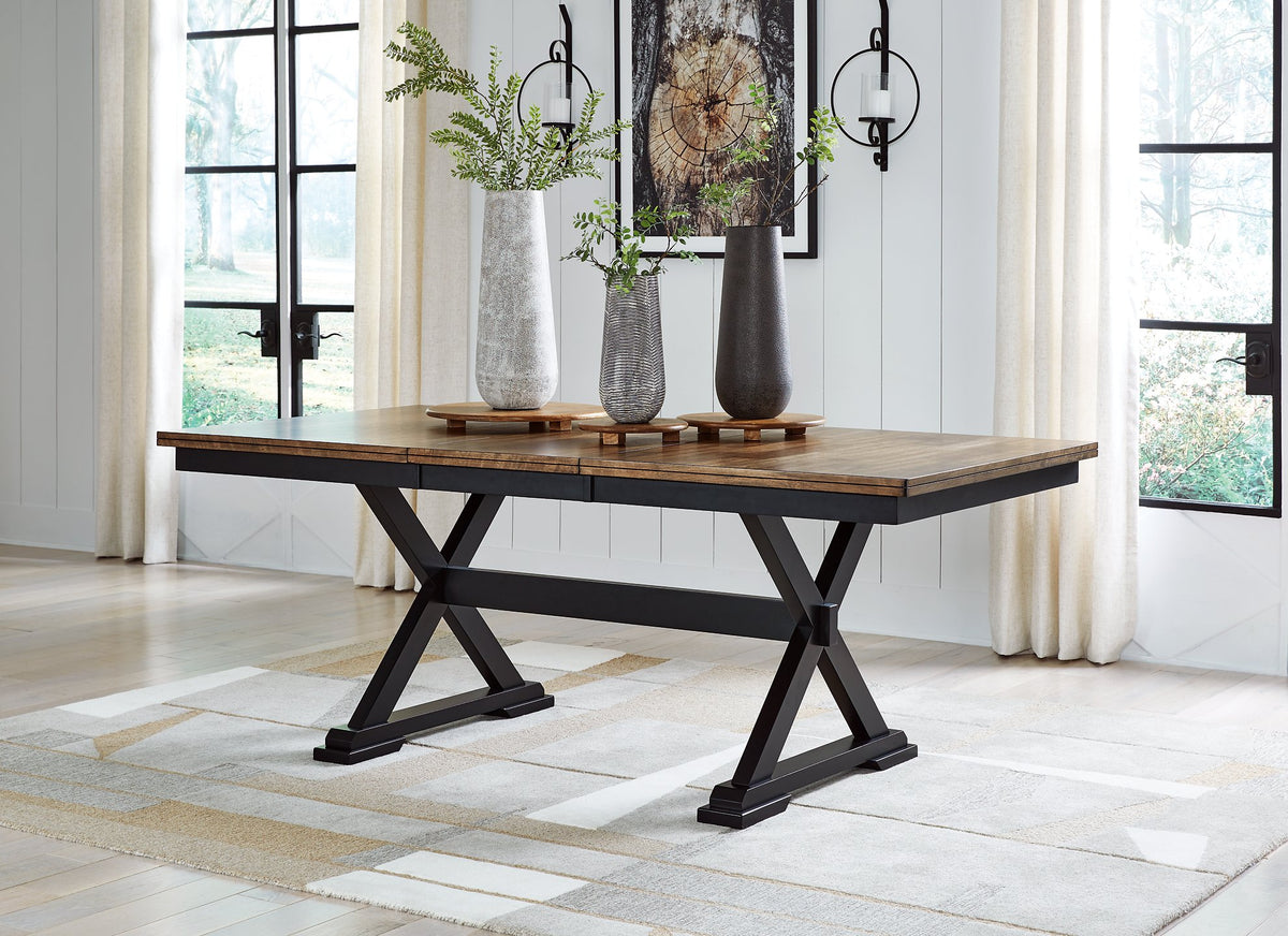 Wildenauer Dining Extension Table  Las Vegas Furniture Stores