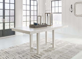 Robbinsdale Counter Height Dining Extension Table Half Price Furniture