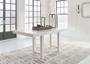 Robbinsdale Counter Height Dining Extension Table Half Price Furniture