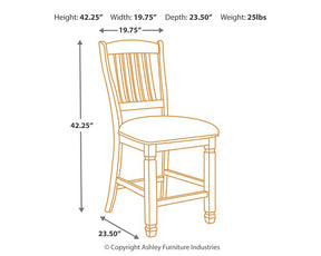 Bolanburg Counter Height Dining Set - Barstool Set - Half Price Furniture