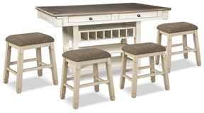 Bolanburg Counter Height Dining Set - Barstool Set - Half Price Furniture