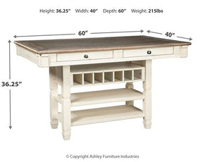 Bolanburg Counter Height Dining Table - Dining Table - Half Price Furniture