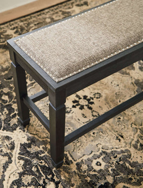 Tyler Creek Counter Height Dining Bench - Half Price Furniture