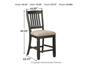 Tyler Creek Bar Stool Set - Barstool Set - Half Price Furniture