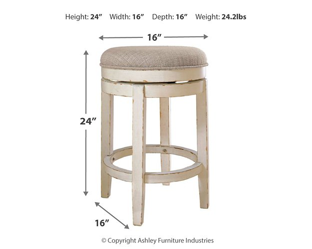 Realyn Counter Height Bar Stool - Half Price Furniture