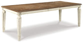 Realyn Dining Extension Table Half Price Furniture