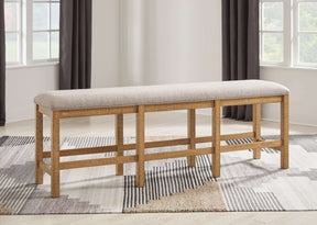 Havonplane 72" Counter Height Dining Bench Half Price Furniture