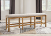 Havonplane 72" Counter Height Dining Bench Half Price Furniture